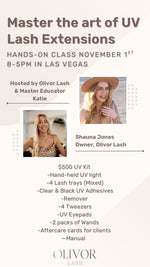Olivor Lash UV Class In Person