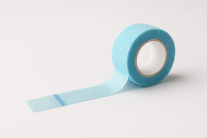Blue breathable gentle tape